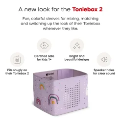Tonies Toniebox 2 Sleeve - Rainbow