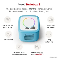 Tonies Toniebox 2 Starter Set - Playtime Puppy (Sky Blue)