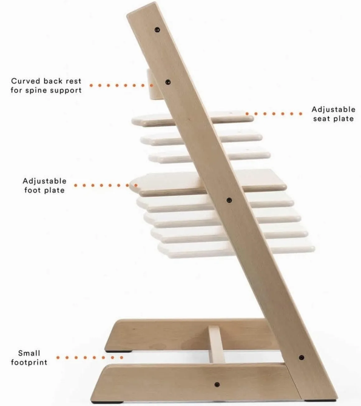Tripp Trapp Chair + Newborn Set (One Box) - Natural