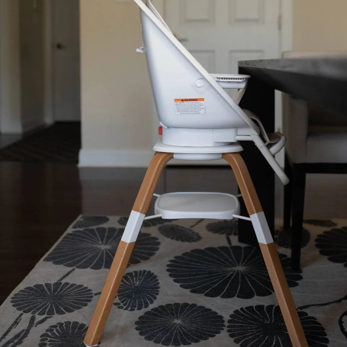 TruBliss 2-in-1 Turn-A-Tot High Chair - Grey Taupe