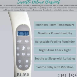 TruBliss Sweetli Deluxe Bassinet - Chambray