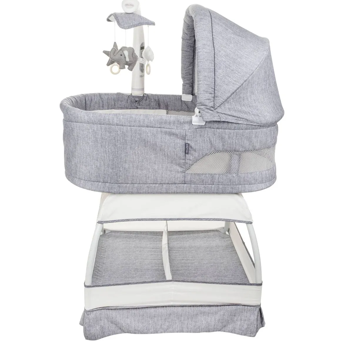 TruBliss Sweetli Nurture Bassinet - Grey Melange