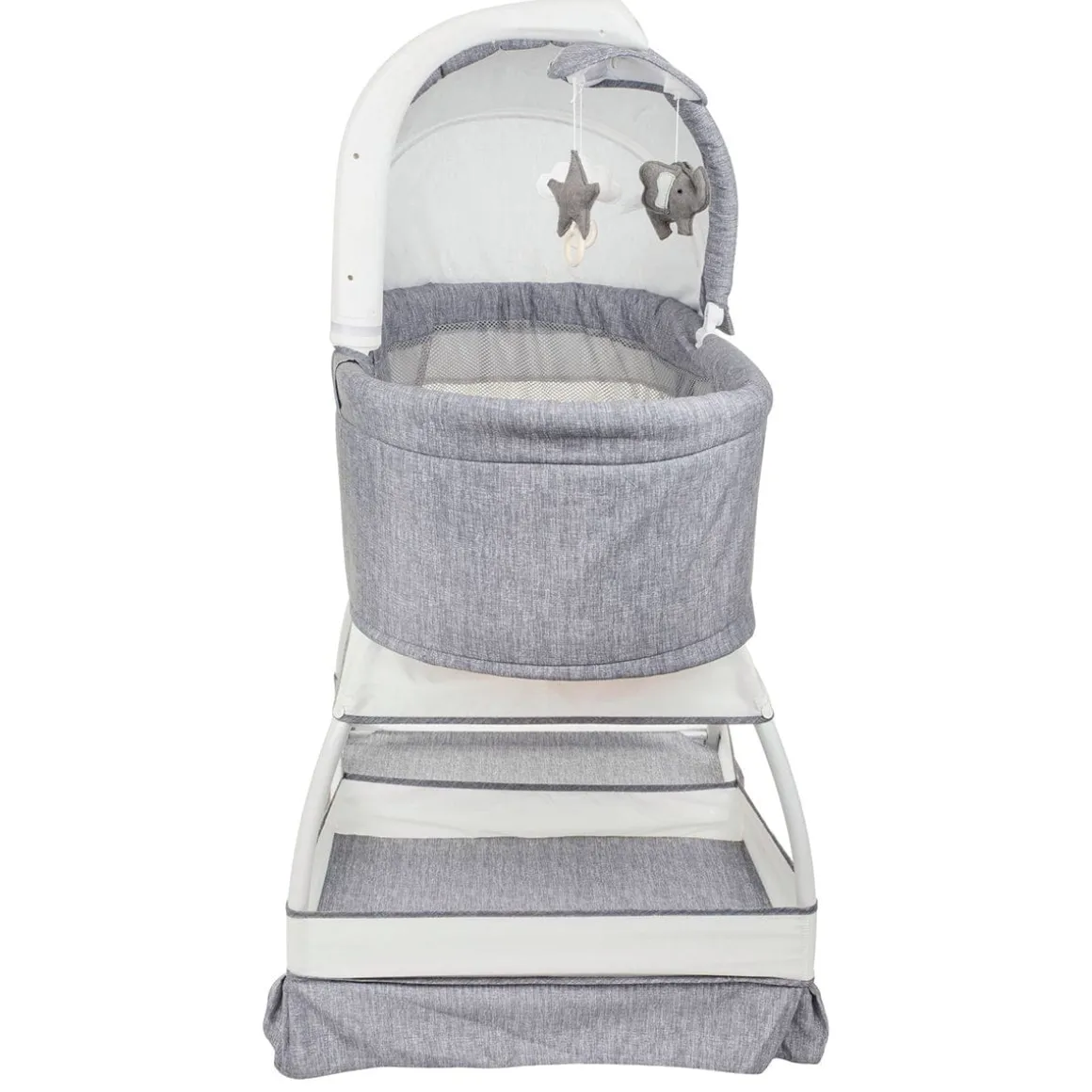 TruBliss Sweetli Nurture Bassinet - Grey Melange