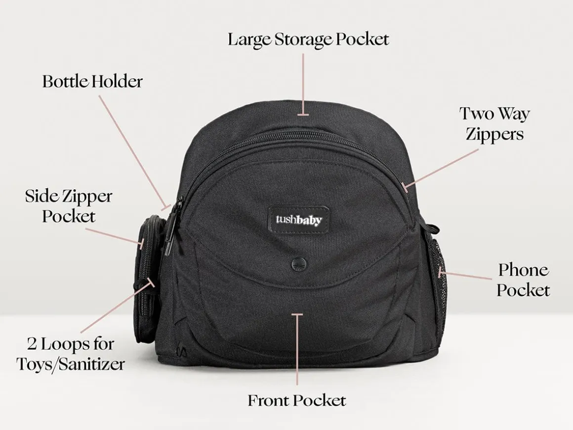 Tushbaby Hip Seat Carrier - Black