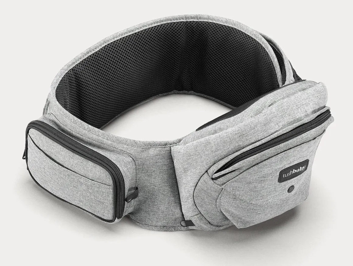 Tushbaby Hip Seat Carrier - Grey