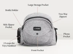Tushbaby Hip Seat Carrier - Grey