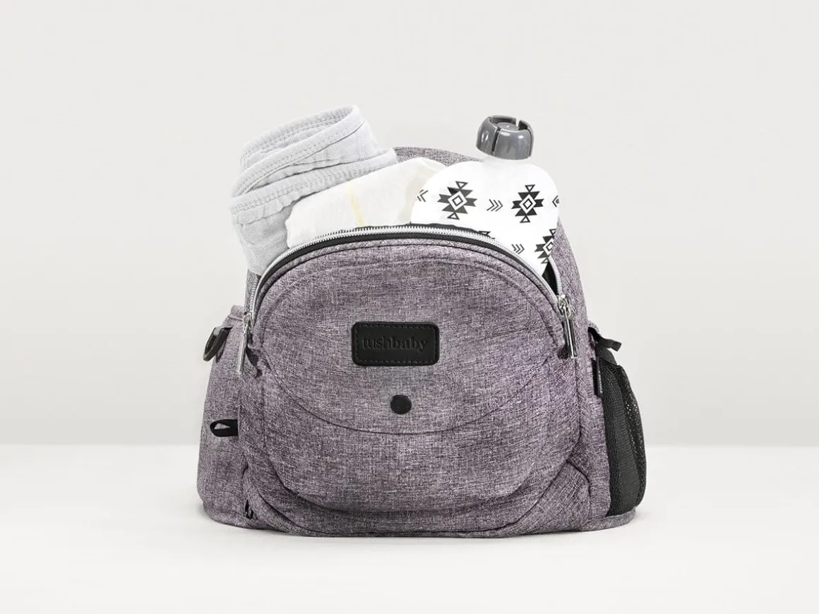 Tushbaby Travel Lite Hip Seat Carrier - Charcoal