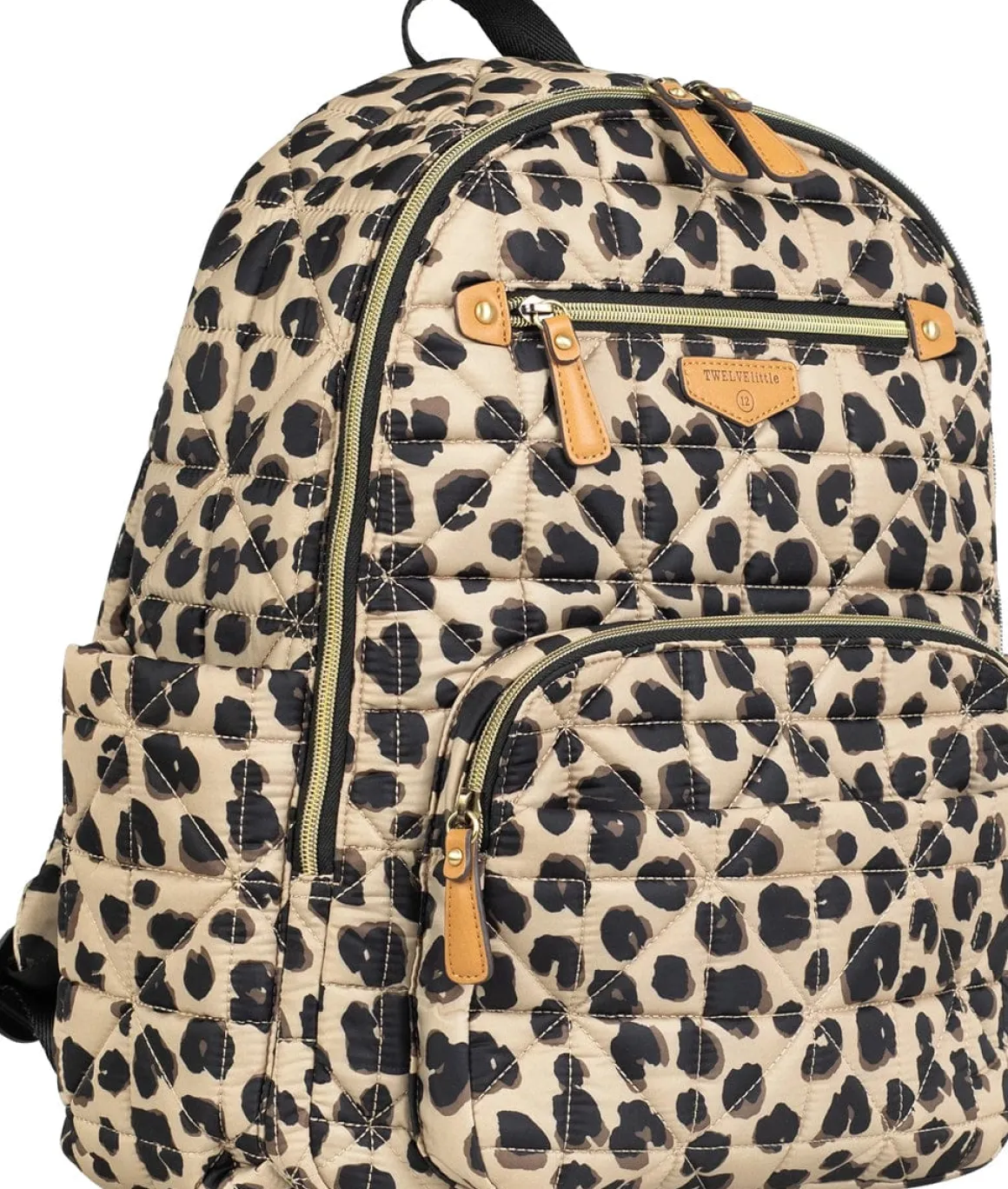 TWELVElittle Companion Backpack Diaper Bag 2.0 - Leopard