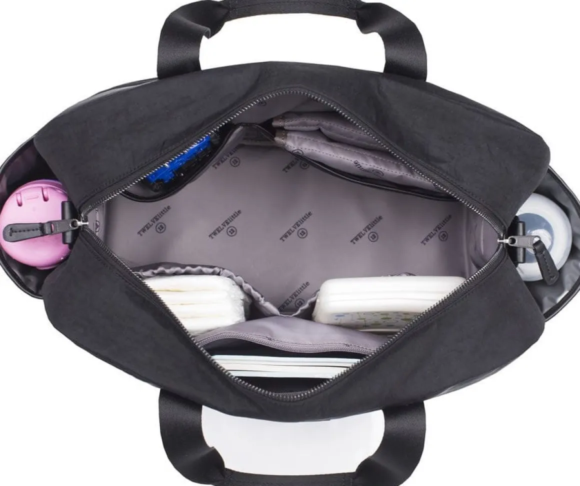 TWELVElittle Unisex Courage Satchel - Black