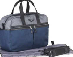 TWELVElittle Unisex Courage Satchel - Grey/Navy