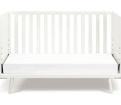 Ubabub Nifty Timber 3-In-1 Crib - Warm White Finish