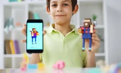 Ukidz PIXIO Abstract Series PIXOPLASMA - 60 Magnetic Blocks in 5 Colors