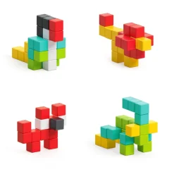 Ukidz PIXIO-100 Magnetic Blocks in 6 Colors