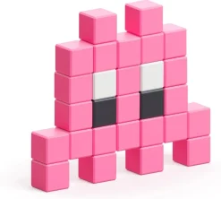 Ukidz PIXIO Mini Monster Pin - 28 Magnetic Blocks in 3 Colors