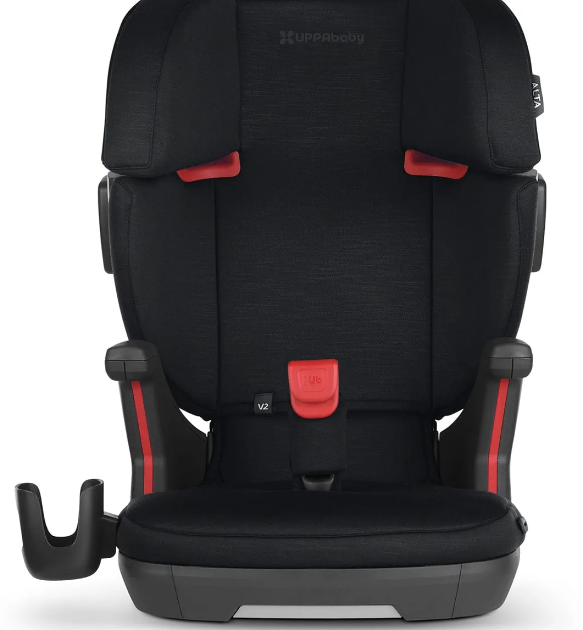 UPPAbaby Alta V2 Belt Positioning Booster Car Seat - Jake (Black Melange)