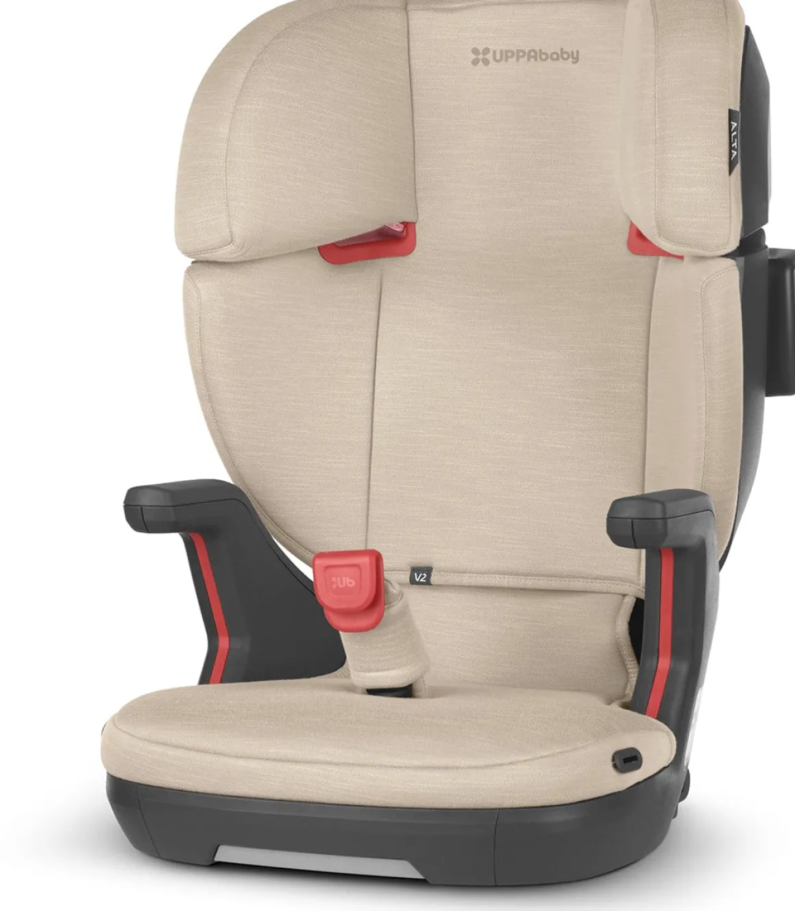 UPPAbaby Alta V2 Belt Positioning Booster Car Seat - Kavneer (Almond Melange)