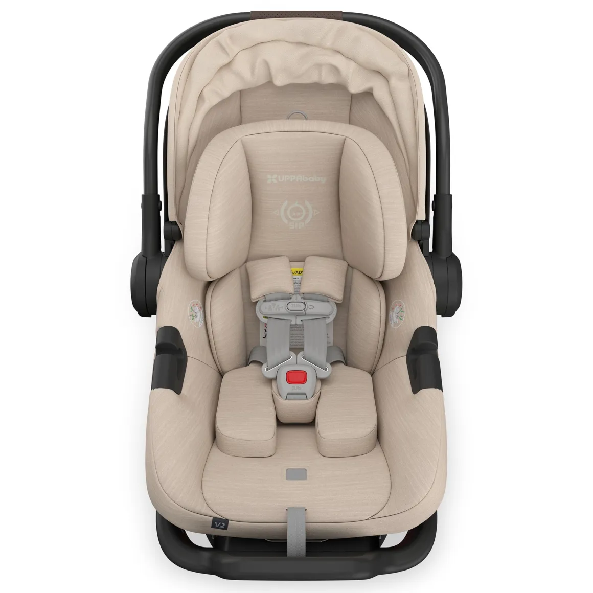 UPPAbaby Aria V2 Lightweight Infant Car Seat - Declan (Oat Melange)