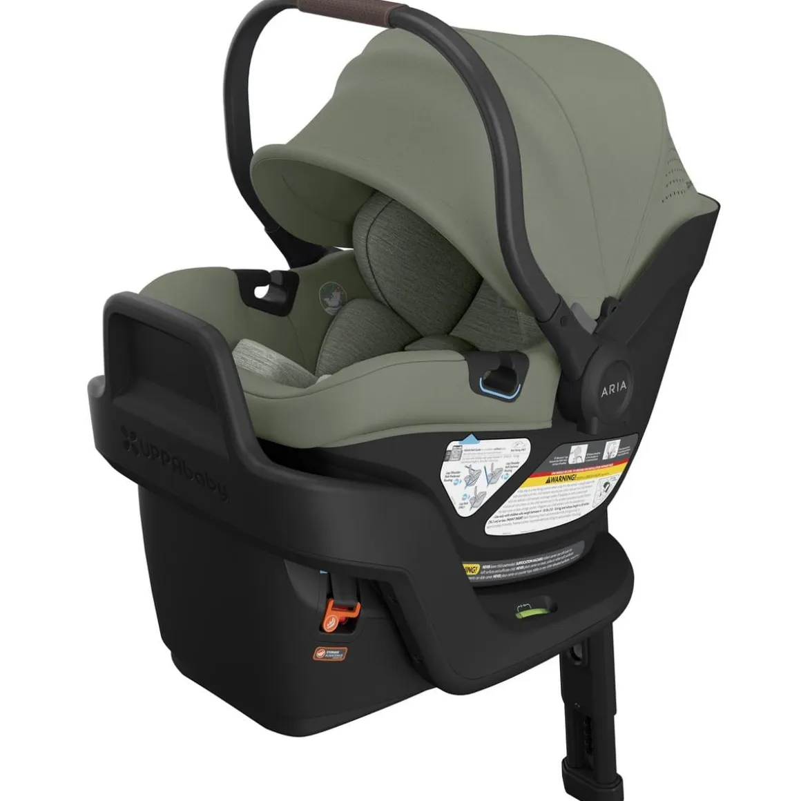 UPPAbaby Aria V2 Lightweight Infant Car Seat - Evelyn (Meadow Green)