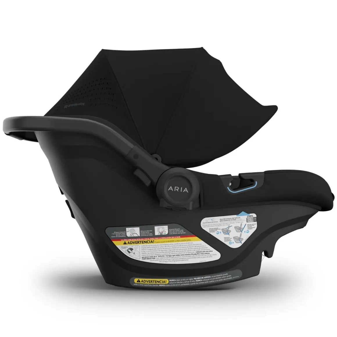 UPPAbaby Aria V2 Lightweight Infant Car Seat - James (Black)