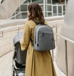 UPPAbaby Changing Backpack Diaper Bag - Emmett/Gwen ? Green Mélange