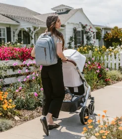 UPPAbaby Changing Backpack Diaper Bag - Gregory (Blue Melange)