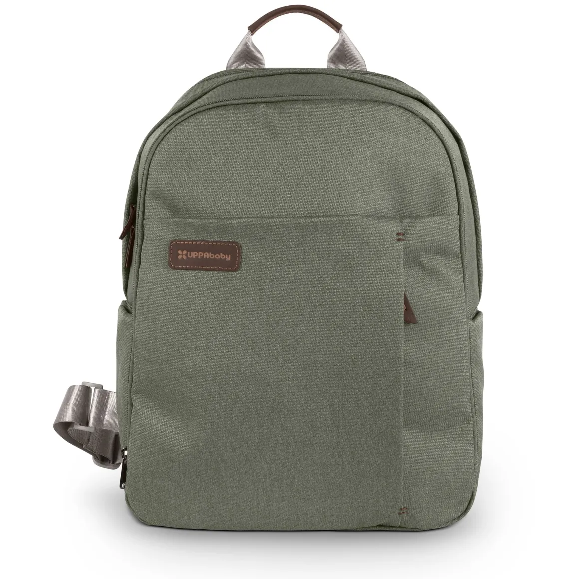 UPPAbaby Changing Backpack - Evelyn (Meadow Green / Chestnut Leather)