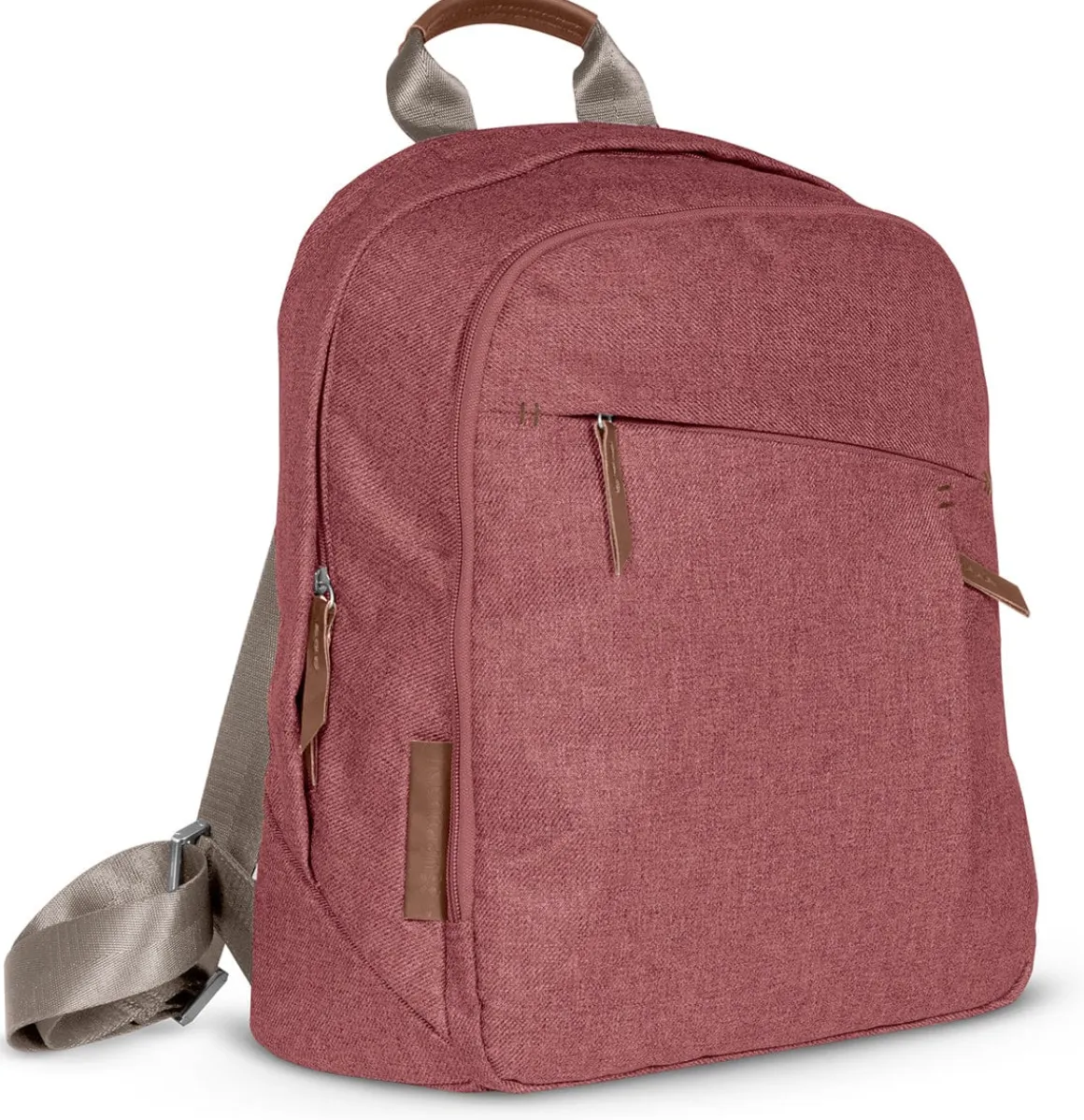 UPPAbaby Changing Backpack - Lucy (Rosewood Melange / Saddle Leather)