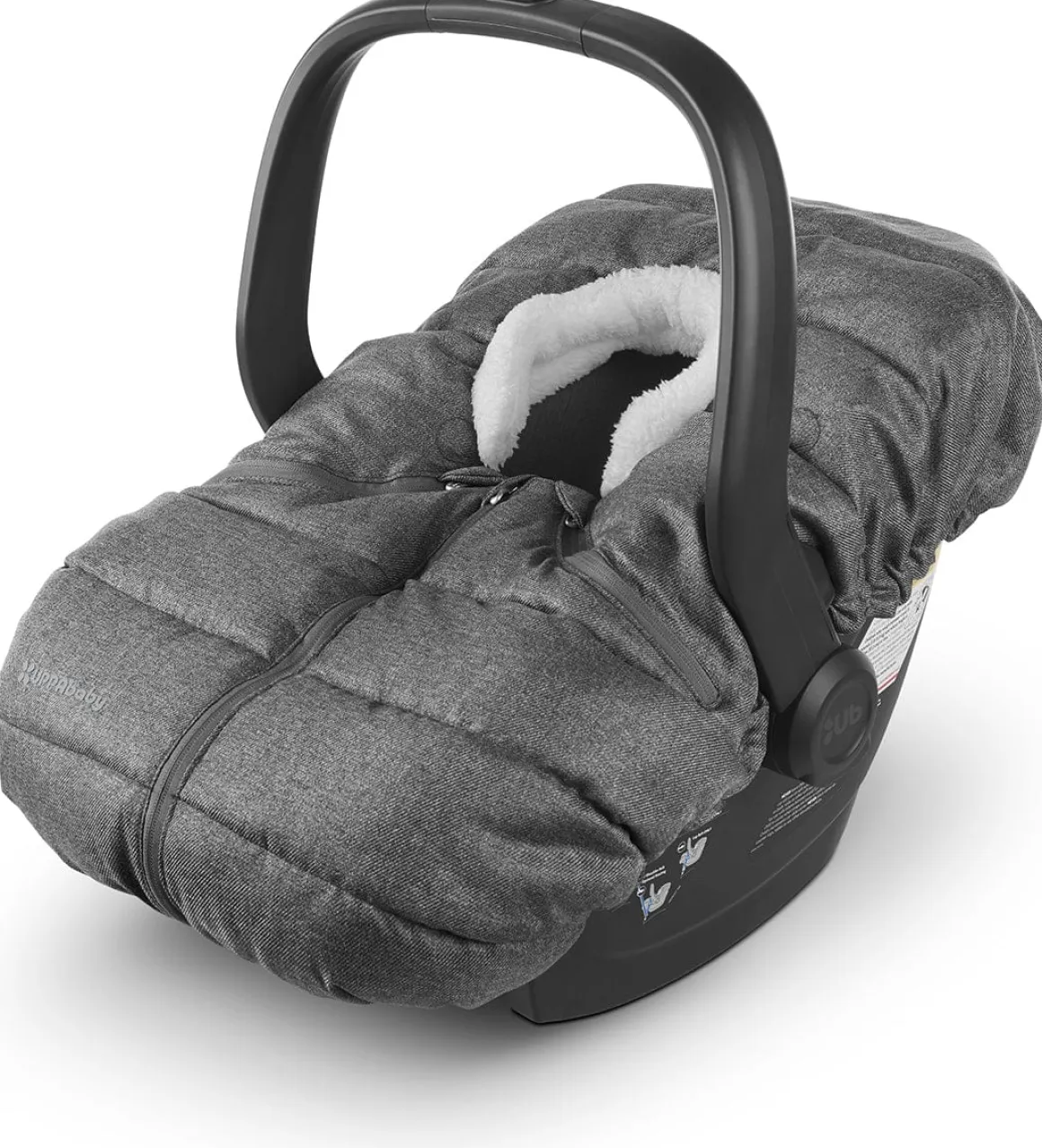 UPPAbaby CozyGanoosh Footmuff for Mesa - Charcoal Melange