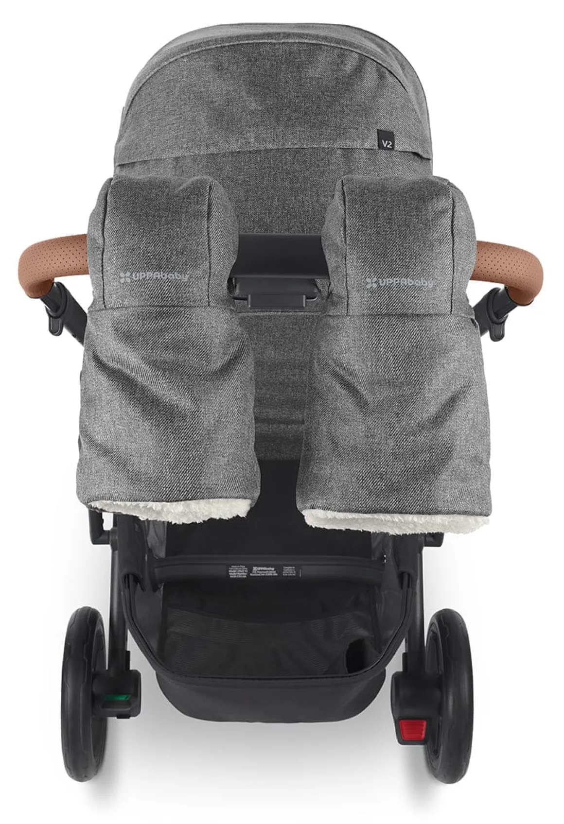 UPPAbaby Cozy Hand Muffs - Lucy (Rosewood Melange)