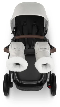 UPPAbaby Cozy Hand Muffs - Savannah (Pearl Gray Jacquard)