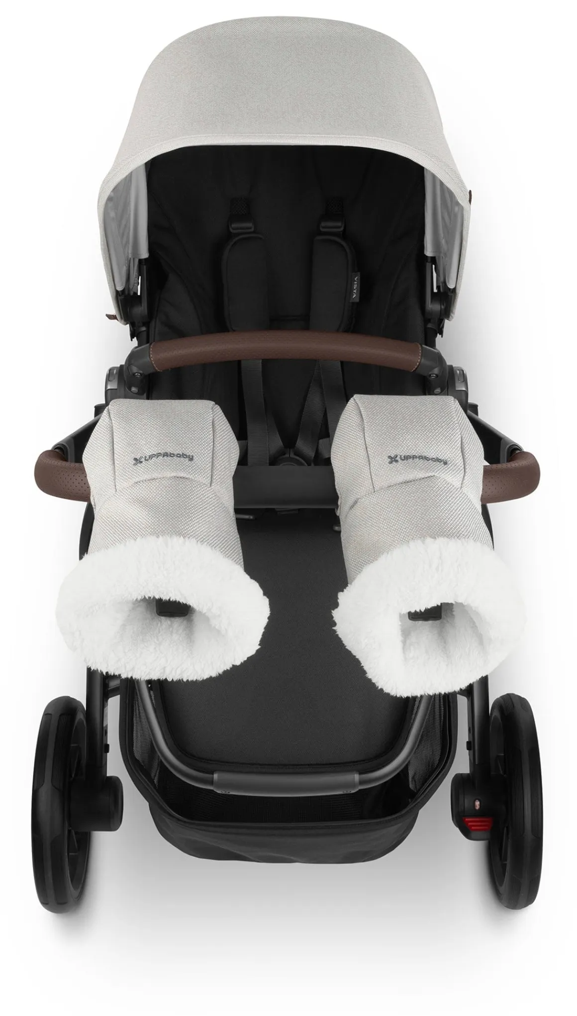 UPPAbaby Cozy Hand Muffs - Savannah (Pearl Gray Jacquard)
