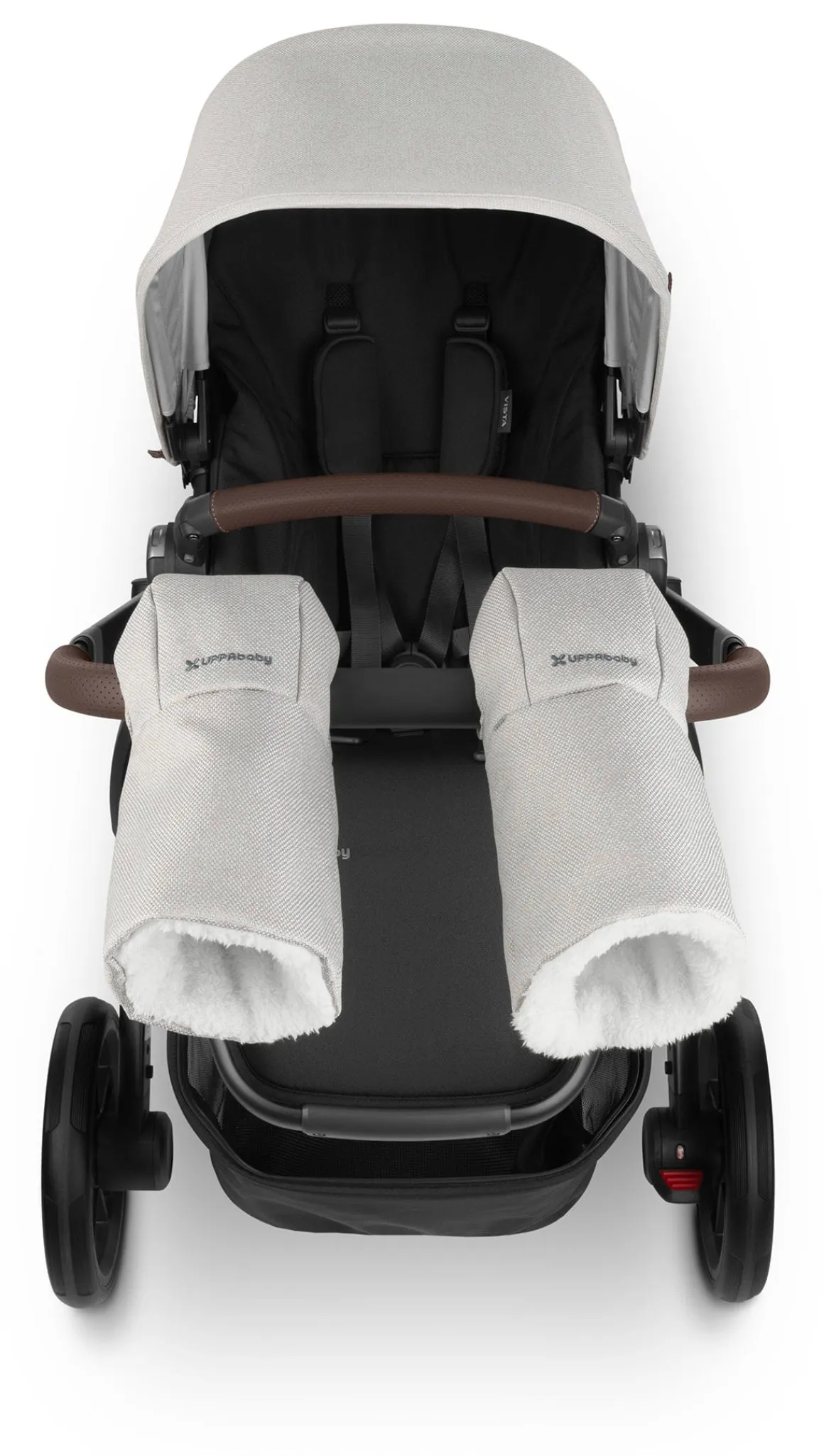 UPPAbaby Cozy Hand Muffs - Savannah (Pearl Gray Jacquard)