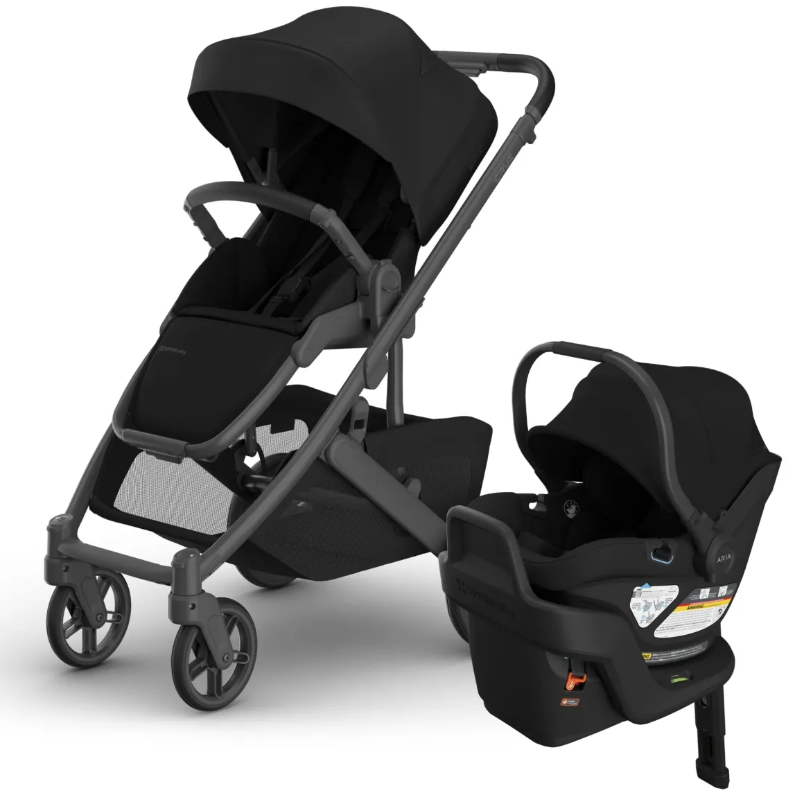 UPPAbaby Cruz V3 + Aria V2 Travel System Bundle - James / James
