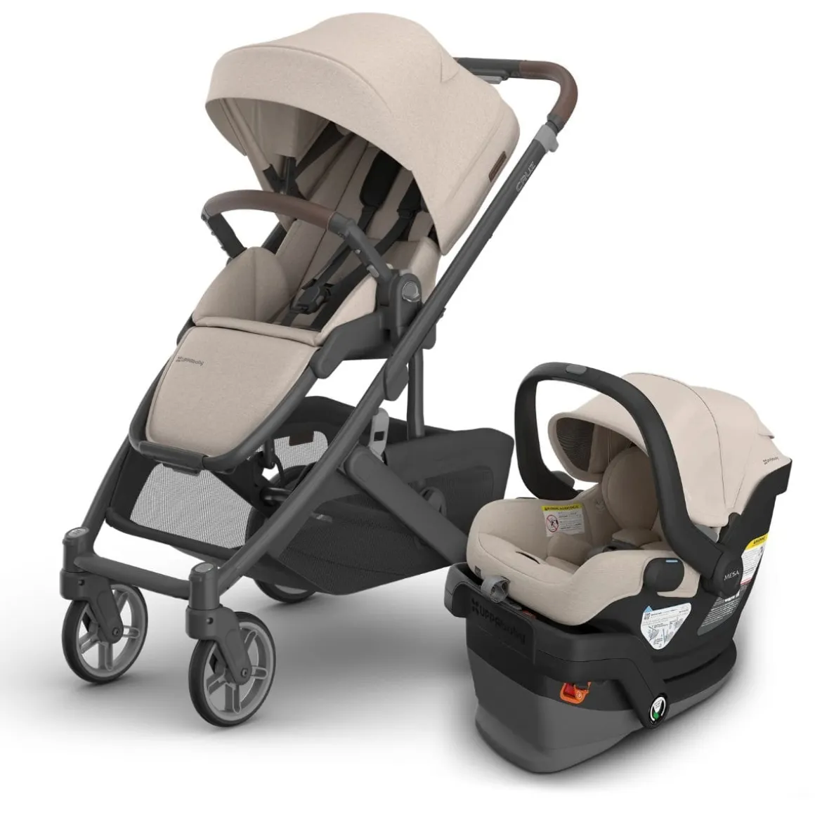UPPAbaby Cruz V3 + Mesa V3 Travel System Bundle - Ada / Ada