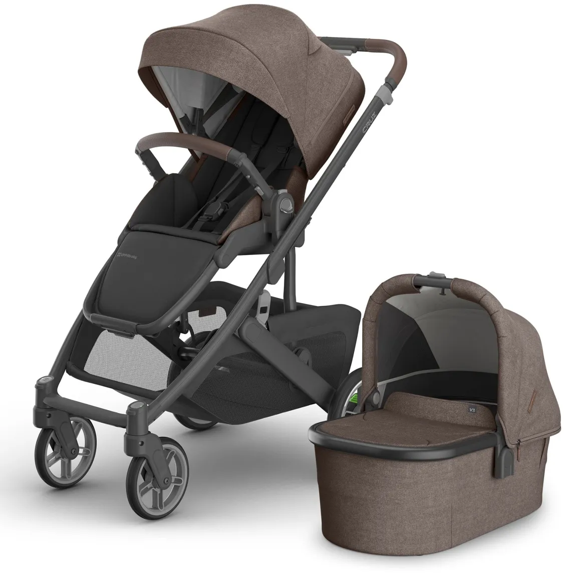 UPPAbaby Cruz V3 Stroller + Bassinet Bundle - Owen