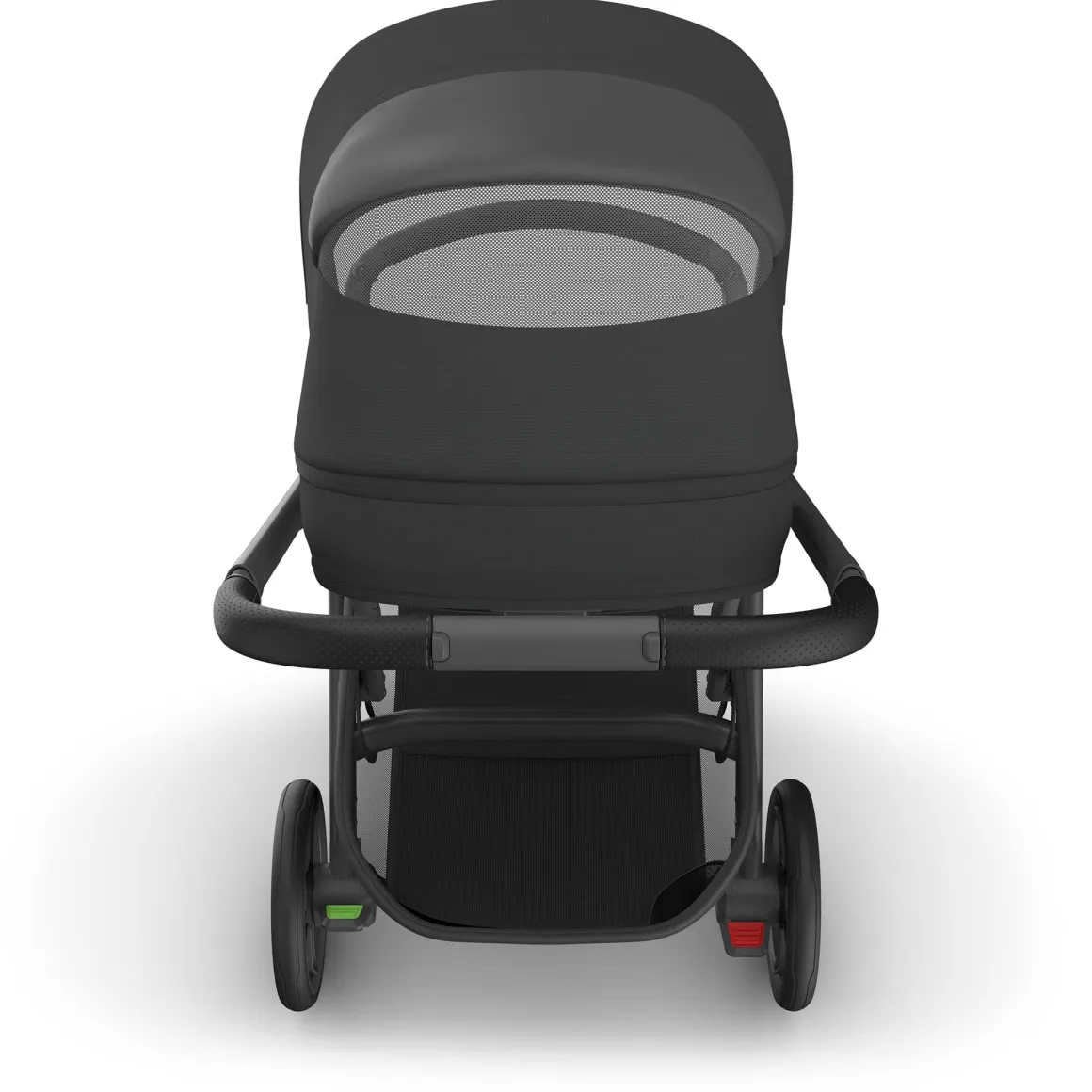 UPPAbaby Cruz V3 Stroller - Jake (Charcoal / Carbon Frame / Black Leather)