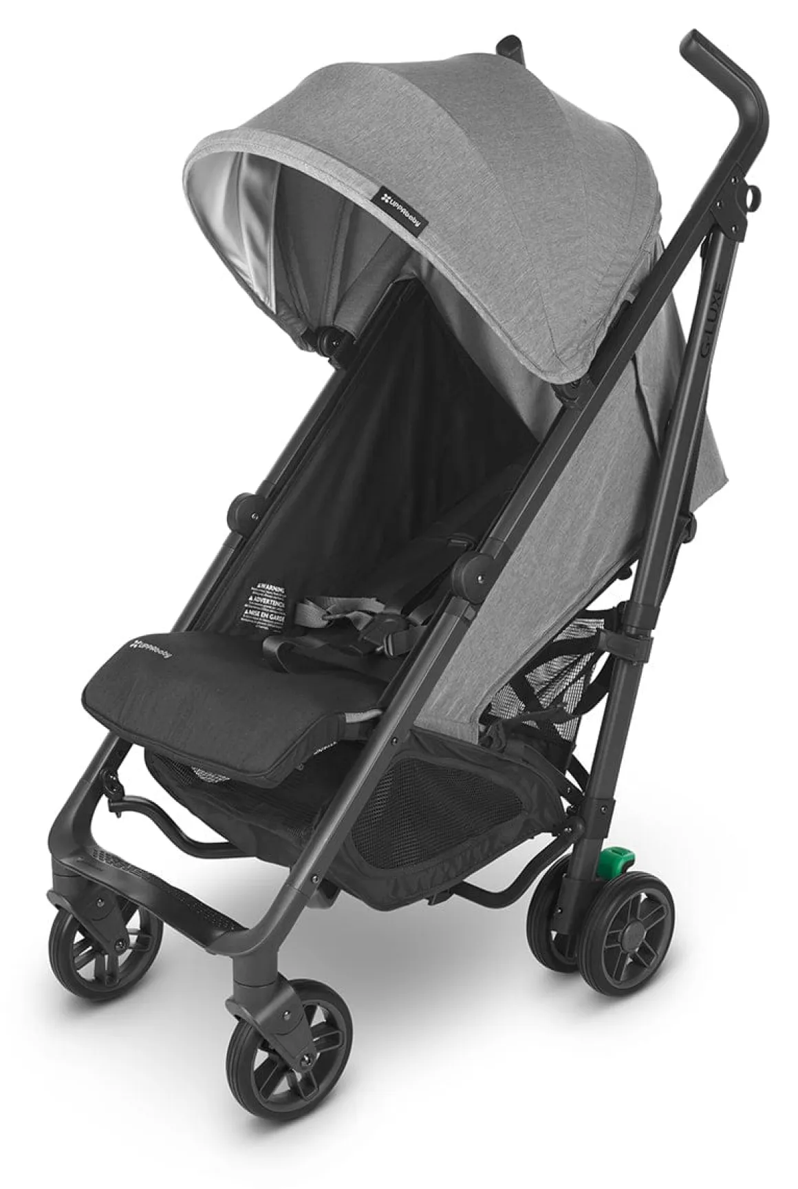 UPPAbaby G-LUXE Umbrella Stroller - Greyson (Charcoal Melange / Carbon)