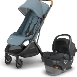 UPPAbaby Minu V3 Compact Stroller + Mesa V2 Travel System Bundle - Dillan / Jake