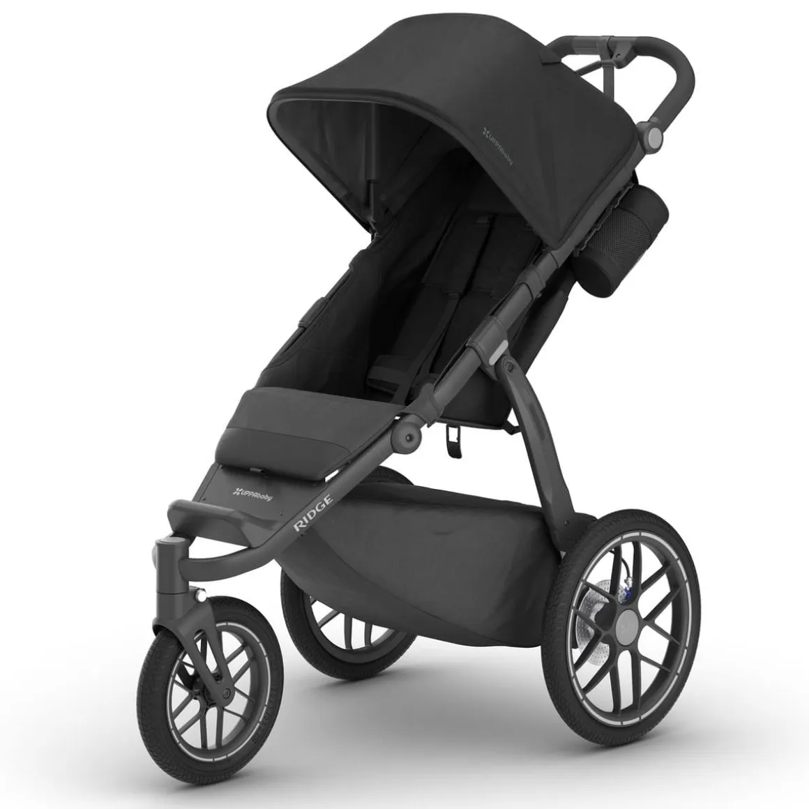UPPAbaby Ridge V2 Jogging Stroller - James (Black / Carbon Frame)