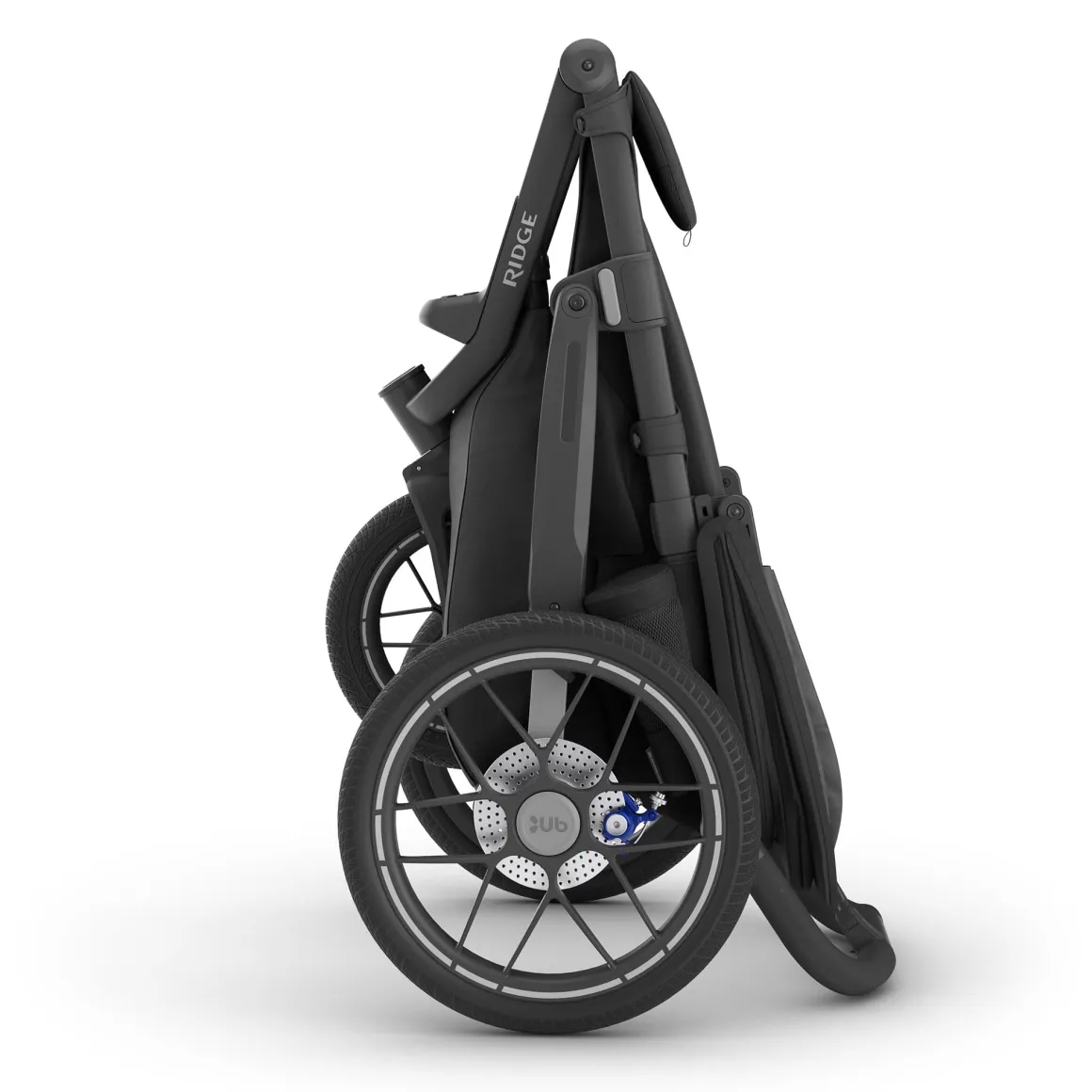 UPPAbaby Ridge V2 Jogging Stroller - James (Black / Carbon Frame)
