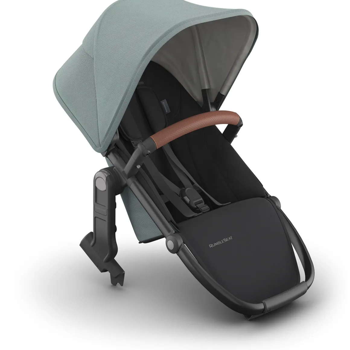 UPPAbaby RumbleSeat V3 - Kenzi (Mystic Aqua / Carbon Frame / Saddle Leather)