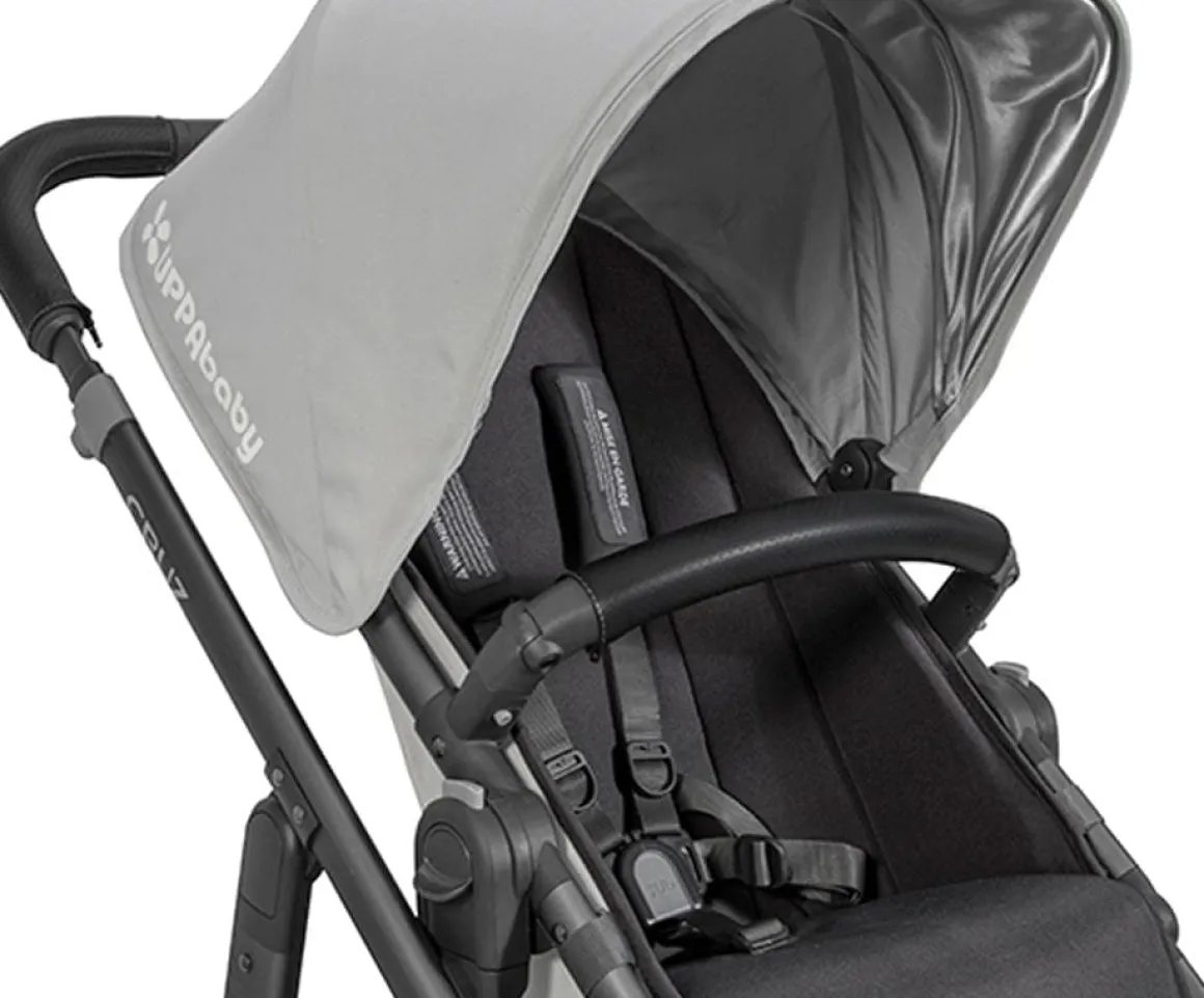 UPPAbaby Vista/Cruz Leather Bumper Bar Cover - Black