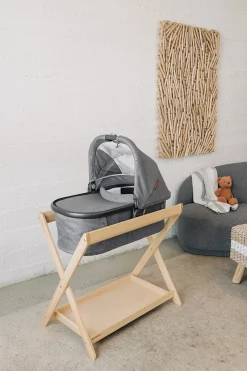UPPAbaby Vista, Cruz, Ridge Bassinet Stand - Grey