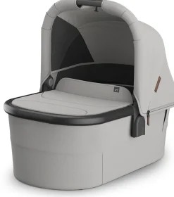 UPPAbaby Vista, Cruz, Ridge Bassinet V3 - Savannah (Pearl Gray Jacquard / Carbon Frame)