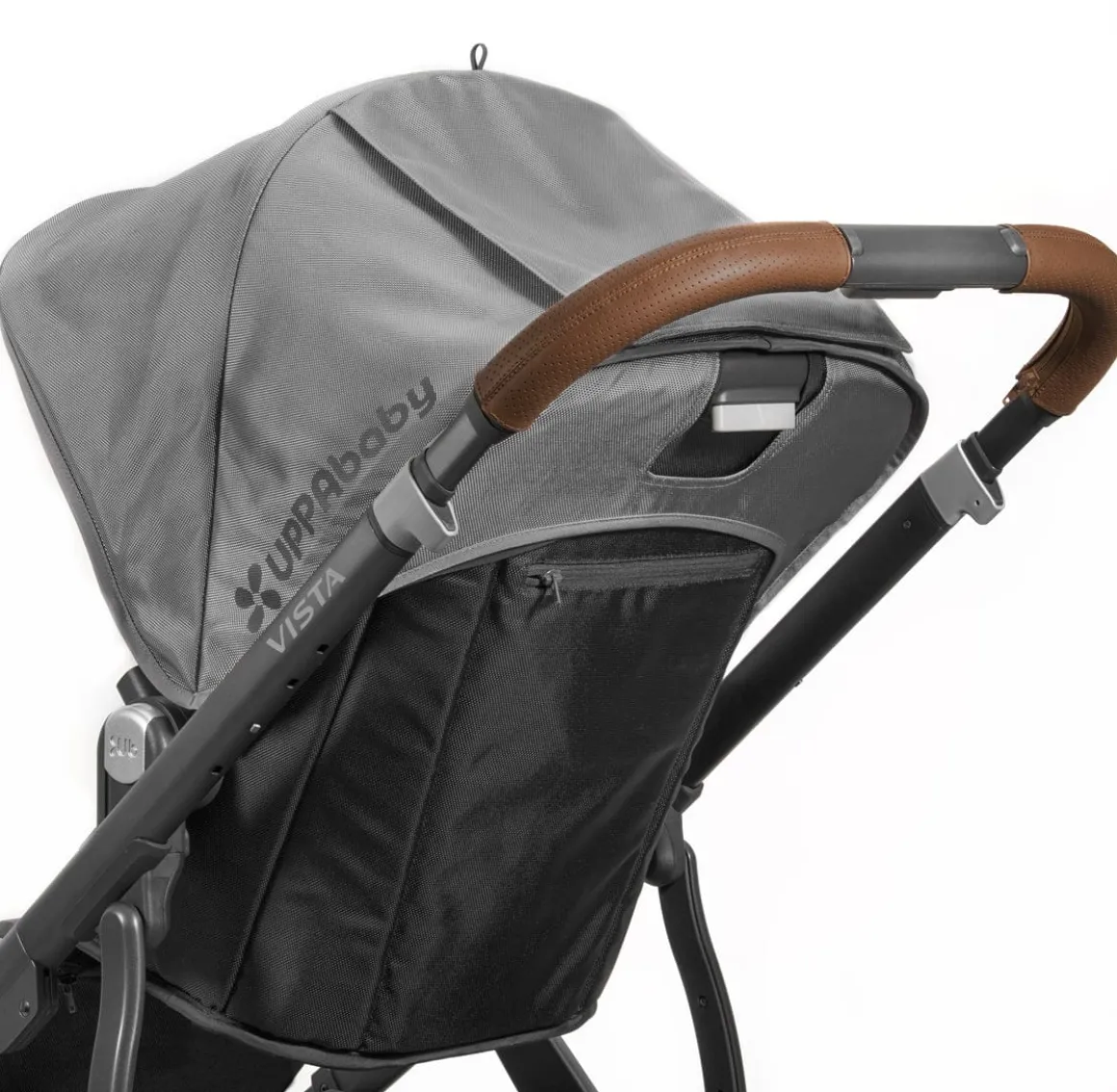 UPPAbaby VISTA Leather Handlebar Covers - Saddle
