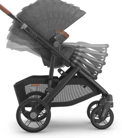 UPPAbaby Vista V3 + Aria Travel System Bundle - Greyson / Greyson