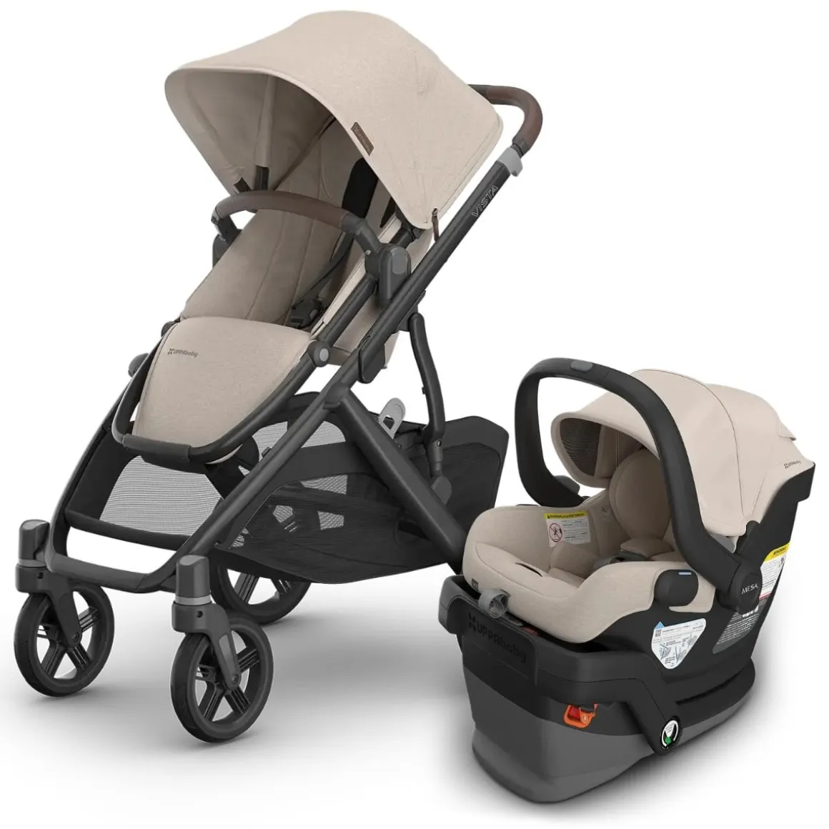 UPPAbaby Vista V3 + Mesa V3 Travel System Bundle - Ada / Ada