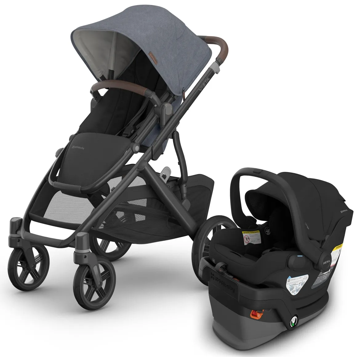 UPPAbaby Vista V3 + Mesa V3 Travel System Bundle - Julian / Jake