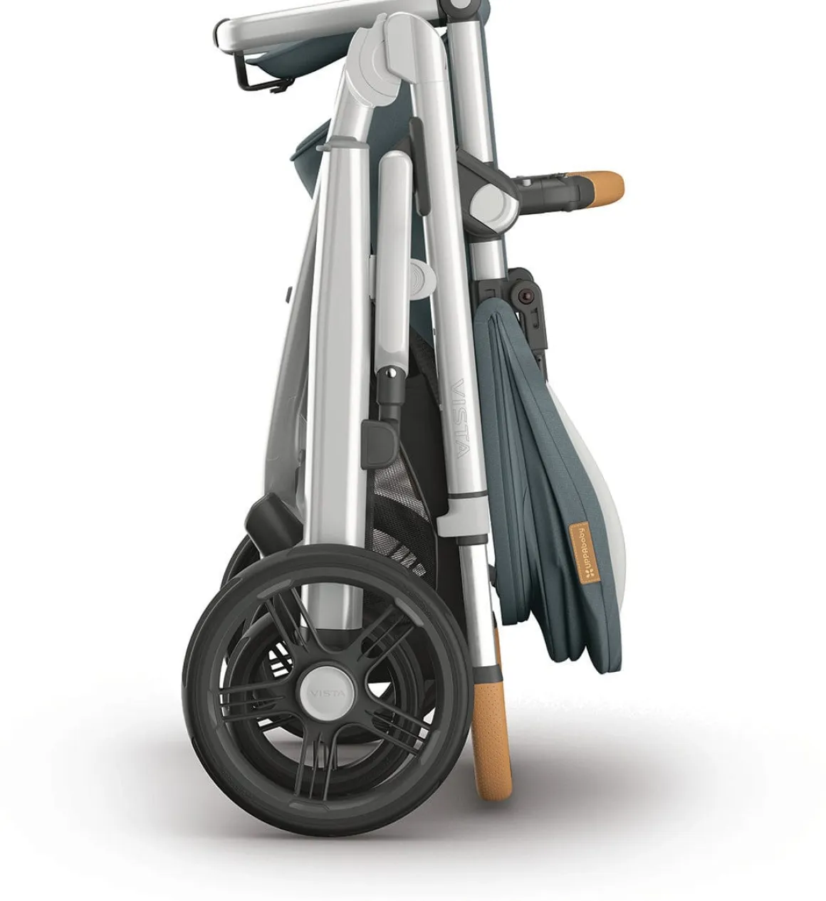 UPPAbaby Vista V3 Single-to-Double Stroller + PiggyBack Ride-Along Bundle - Callum