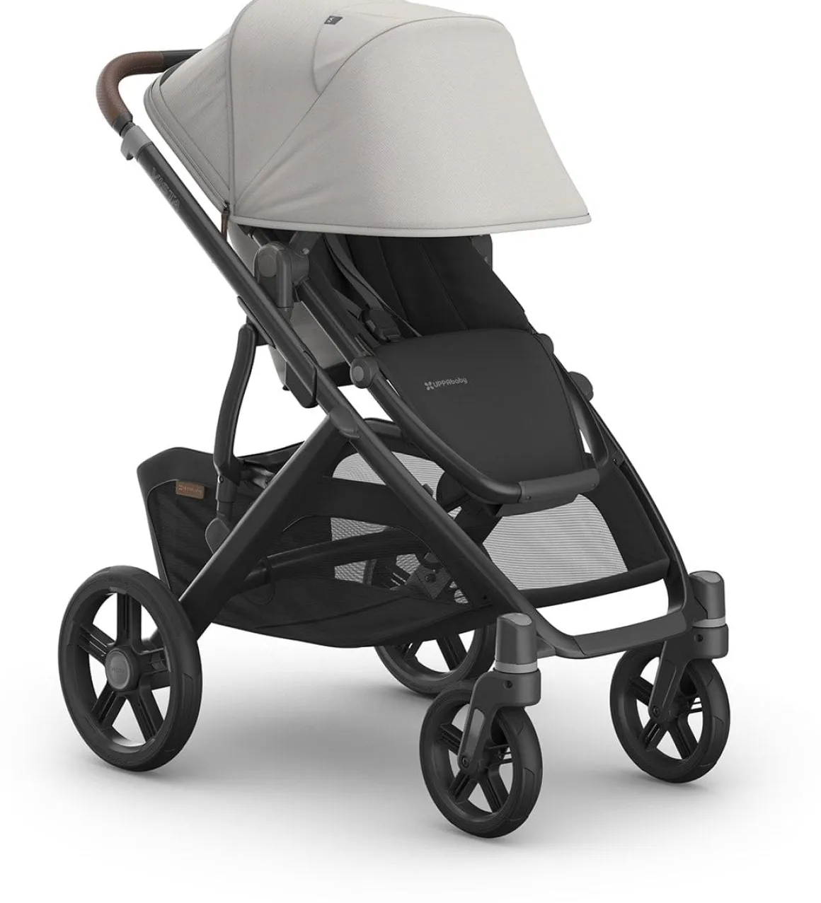 UPPAbaby Vista V3 Single-to-Double Stroller - Savannah (Pearl Gray Jacquard)